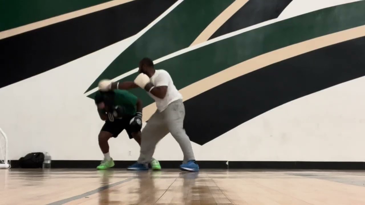 Got some good technical sparring today