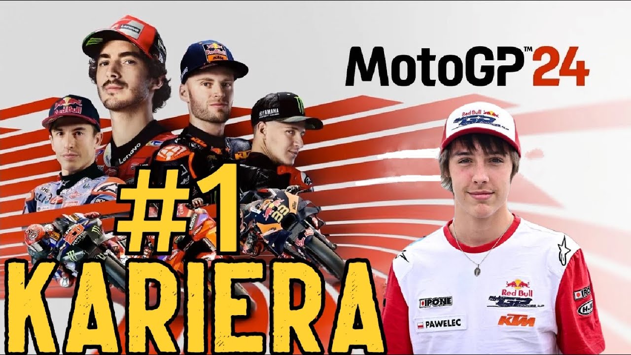 Zaczynamy karierę Milanem Pawelcem! | MotoGP24 PL Kariera #1