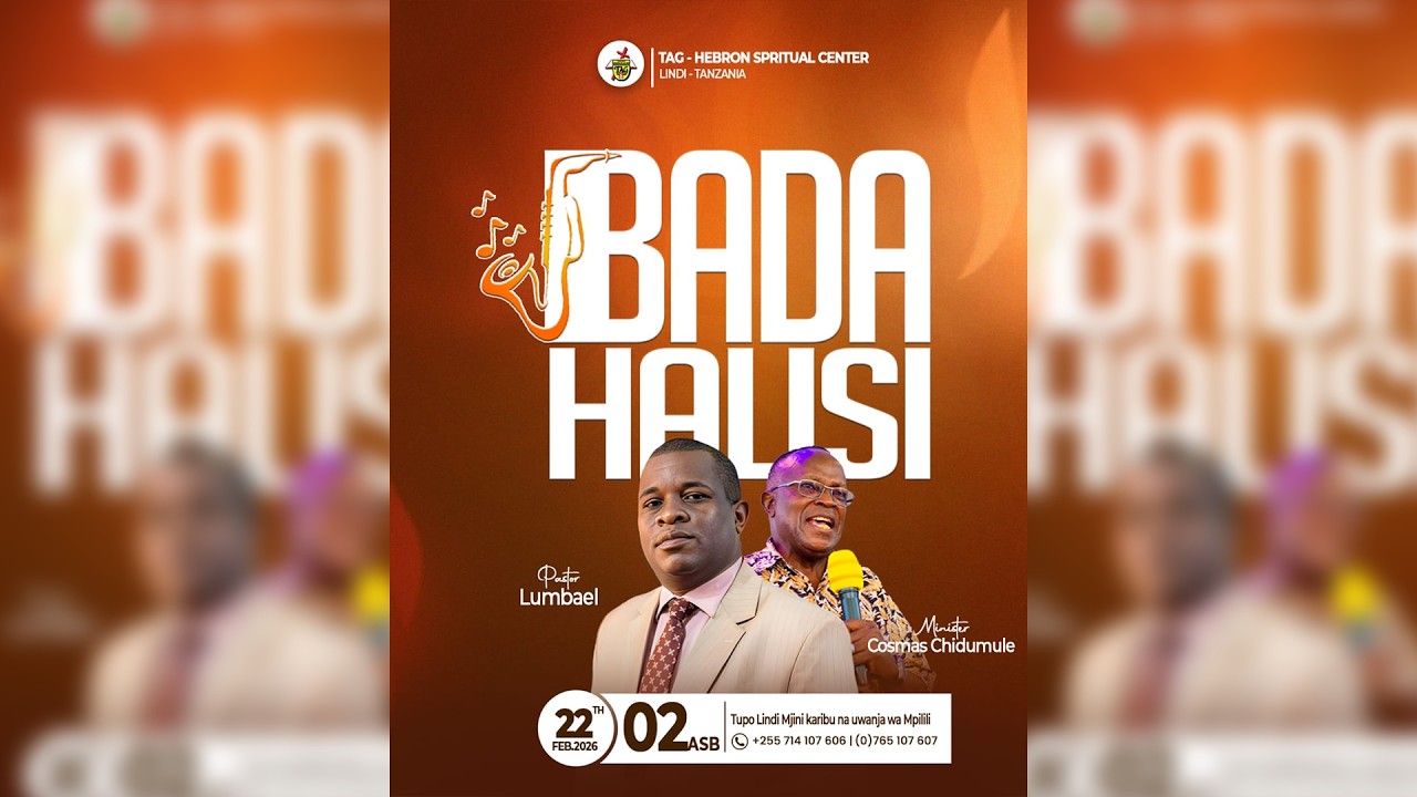 IBADA HALISI | 22 FEBRUARY 2026