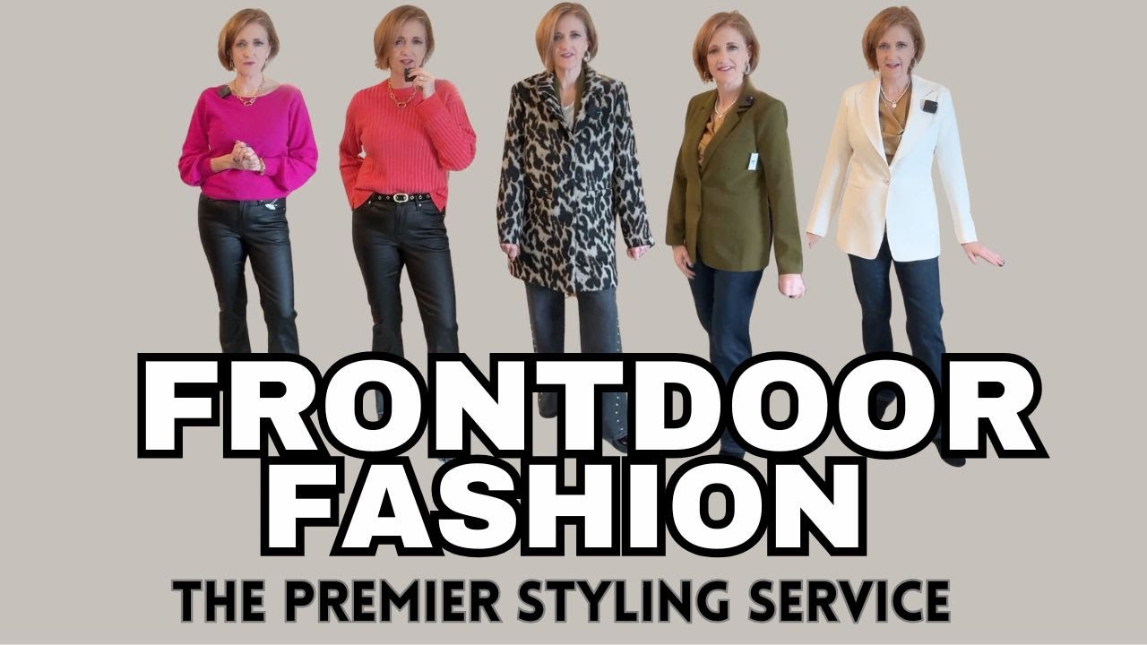 Front Door Fashion MINI Box Unboxing | Winter Color Pop, Leopard Coat & New Denim!