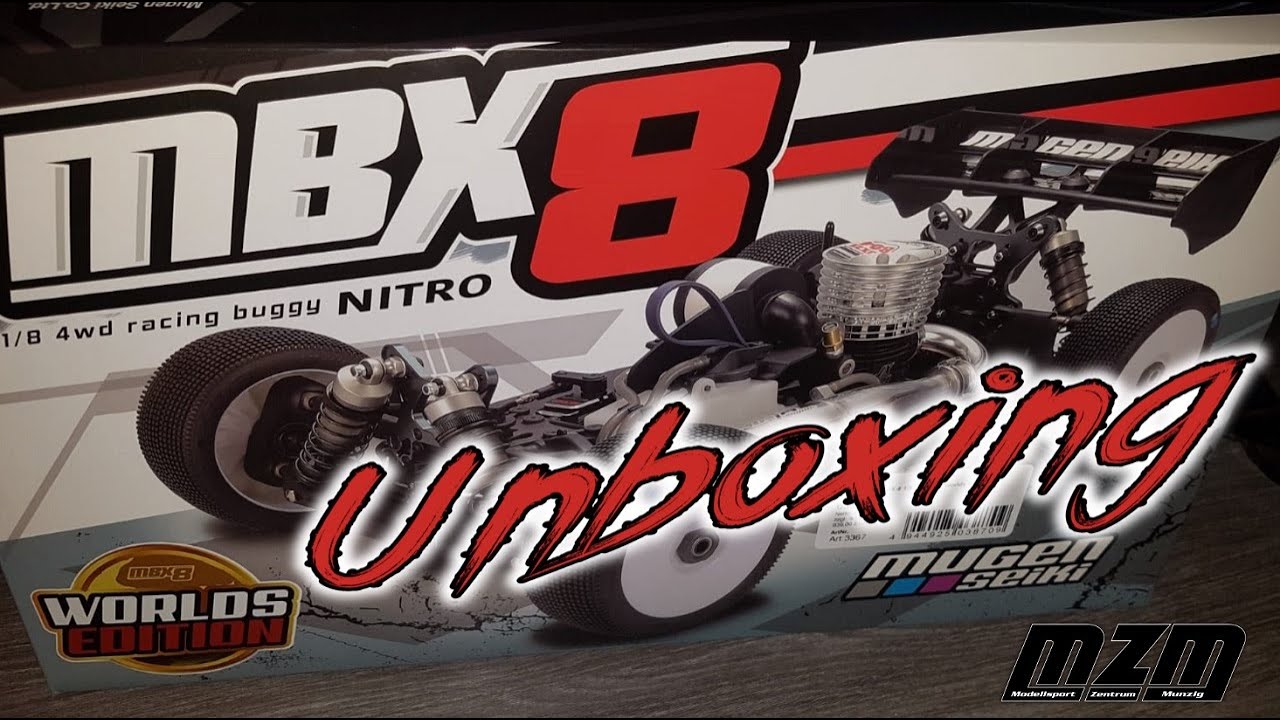 Mugen Seiki MBX-8 Worlds Edition Unboxing 📦 | HD+ | German/Deutsch