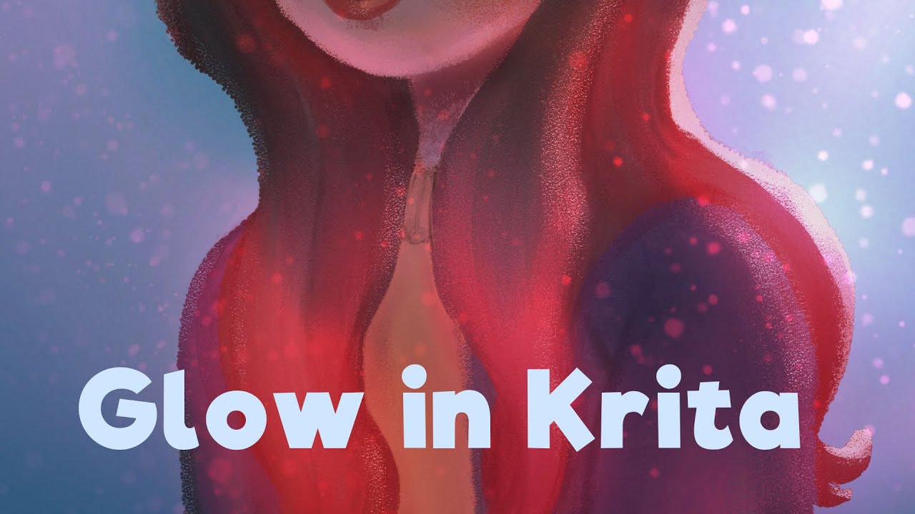 Quick tips#5: Glow effect in Krita