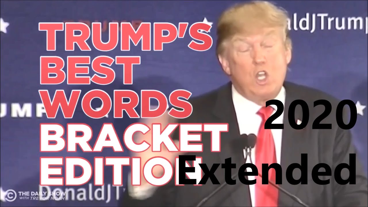 The Daily Show's &raquo;Trump's Best Words&laquo; 2020 - Extended
