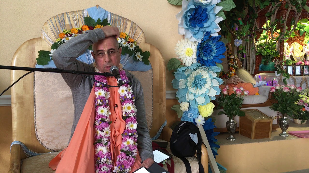 Niranjana Swami — Lecture on Dalaler Gita at the Holy Name festival, Belarus — 06-Jun-2018