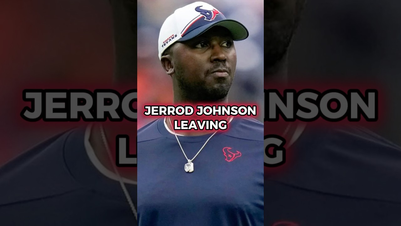 TEXANS NEWS ALERT 🚨 Jerrod Johnson & The Texans Are Parting Ways #texans #nfl