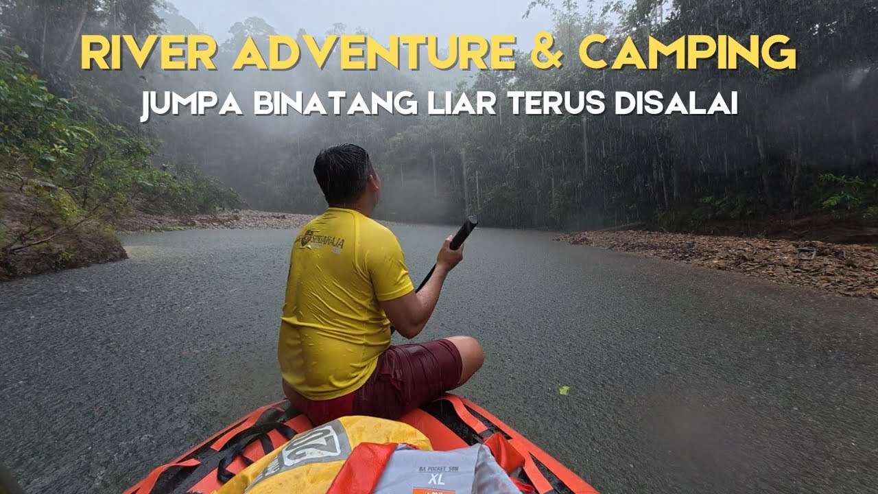 Camping & Fishing 2D1N di Sungai Yang Sangat Bersih & Jernih/ULU ENTABAI SARAWAK BORNEO