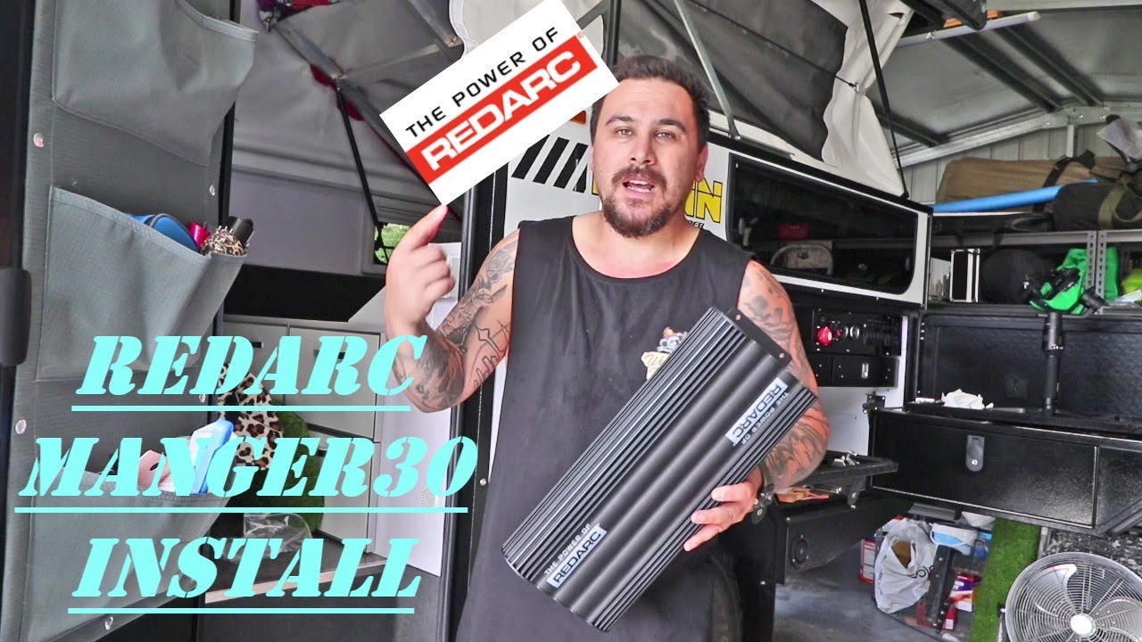 Redarc manager30 install in the lifestyle campers iconn