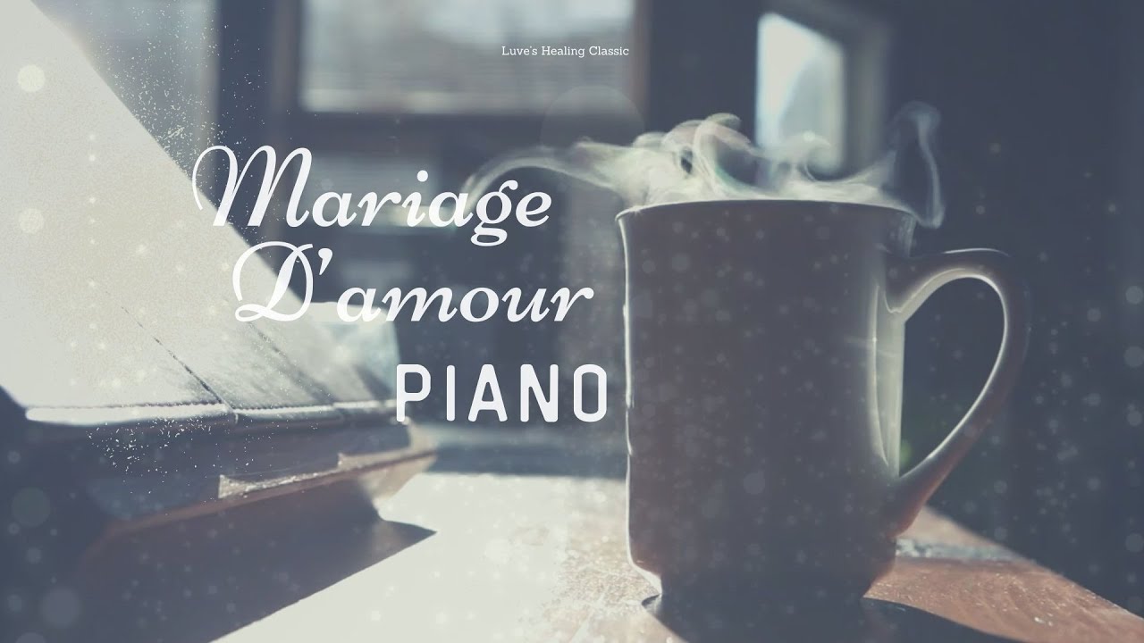 [1hour 감성 피아노]Richard Clayderman l Mariage D'amour (꿈속의 웨딩) ㅣHealing Classic Piano 🎹