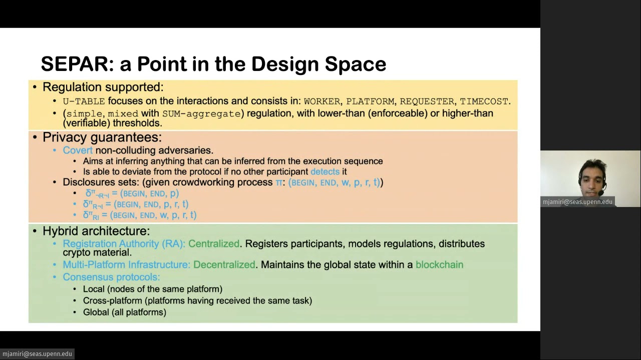 Separ:  Towards Regulating Future of Work Multi-Platform Crowdworking Environments...