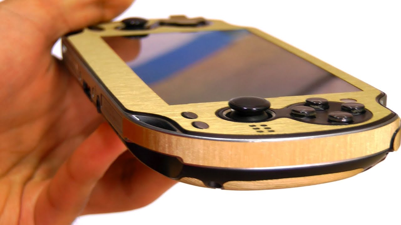 PS Vita - Ultimate Gold Skin Case Cover Thing!