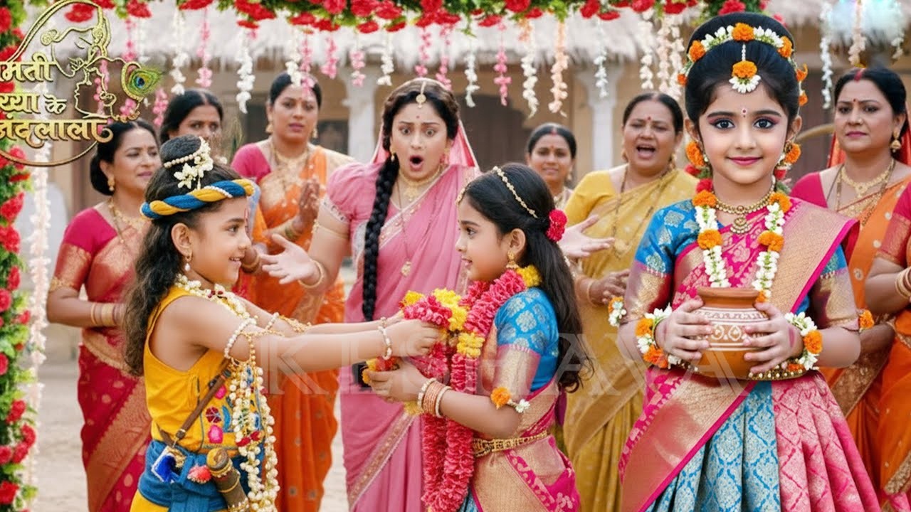 कैसे शुरू हुआ कृष्ण और राधा का प्रेम कहानी यशोमती मईया के नंदलाला Shree Krishan Leela