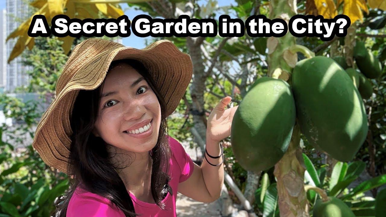 Tropical Food Garden Tour: A Hidden Gem Behind a Tennis Court!