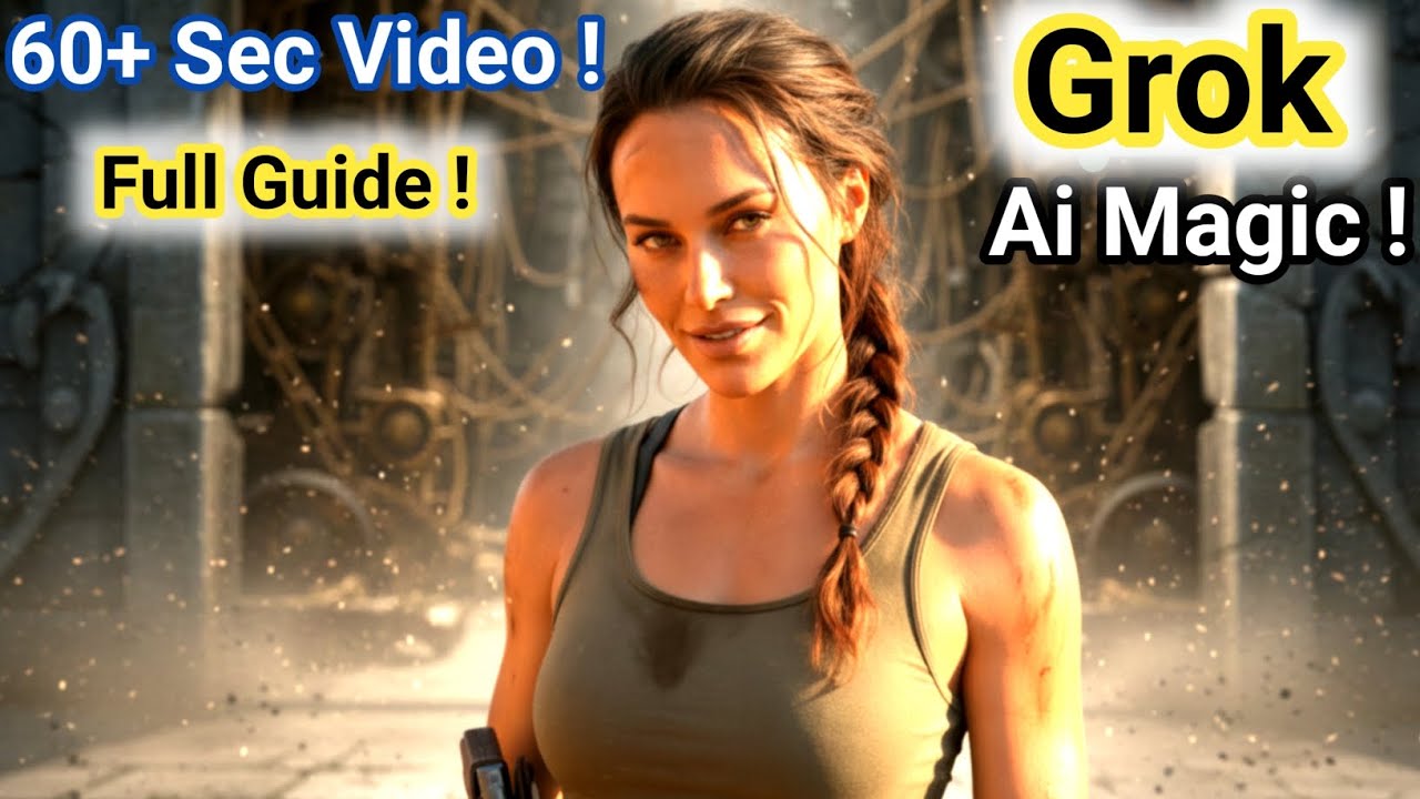 Create 60+ Second Videos with Grok AI | Ultimate Grok AI Video Generator Tutorial