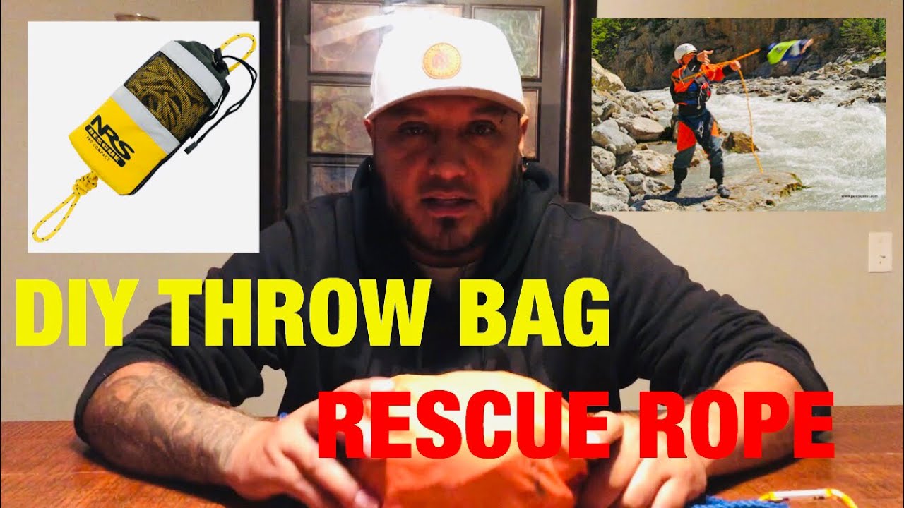 DIY rescue throw bag