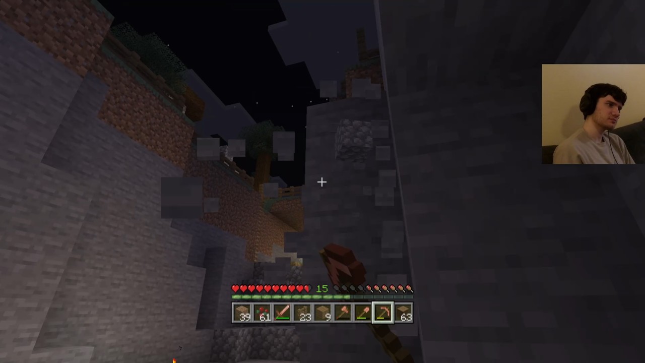 does brain spawn soul? continue fence and get cobble.