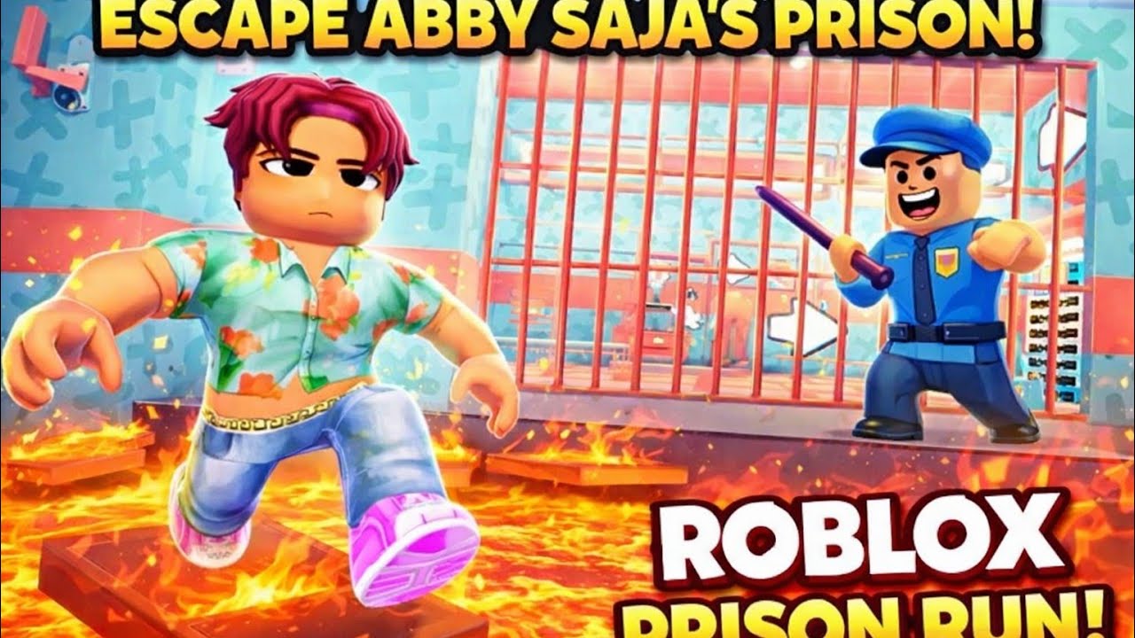 🔥 ROBLOX GAME: ABBY SAJA'S PRISON RUN! (OBBY) 🎮 🔥 PLAY Roblox #PrisonRun #Obby #RobloxGameplay #