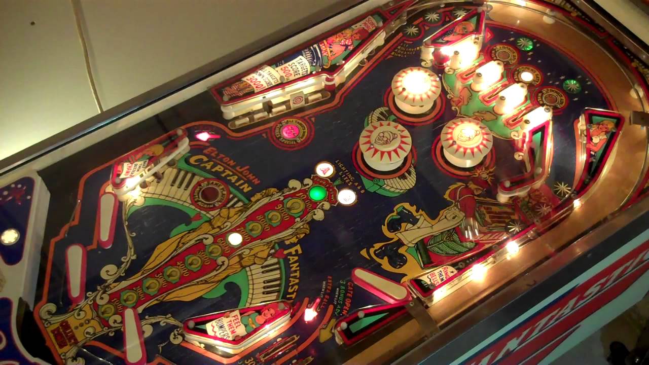 1976 Bally Capt. Fantastic and the Brown Dirt Cowboy pinball machine