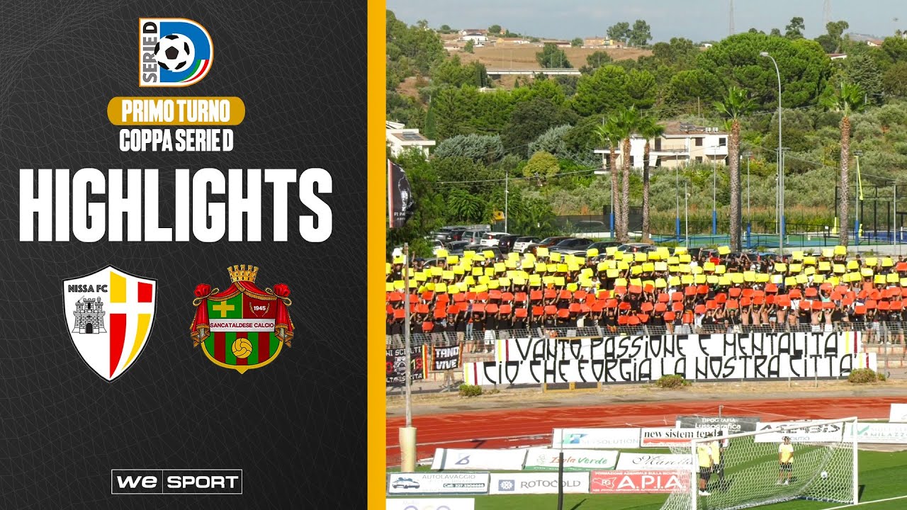 Nissa vs Sancataldese (Coppa Serie D -  Primo Turno)