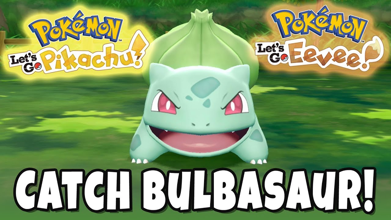 Стартовая локация Бульбазавра в Pokemon Let's GO Pikachu и Let's GO Eevee! (метод Виридианского л...