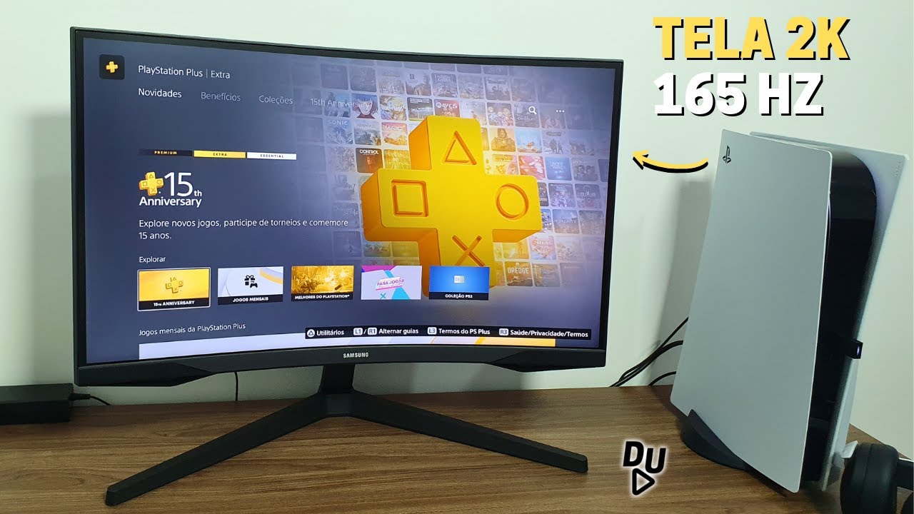 VALE A PENA COMPRAR MONITOR SAMSUNG ODYSSEY G5 Curvo com TELA 2K e 165Hz ?