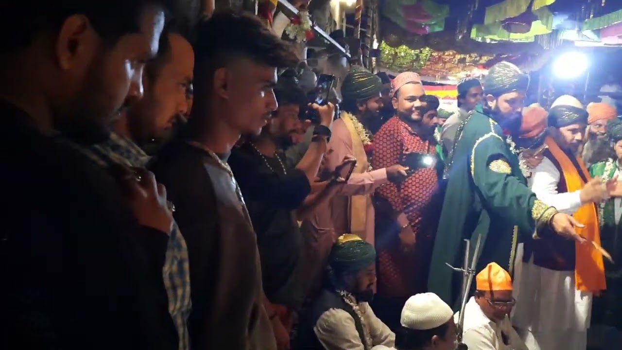 MAHEFIL E SAMA AT  ASTANA E SARKAR PEER ADIL BIJAPURI R.A 🥀🥀
