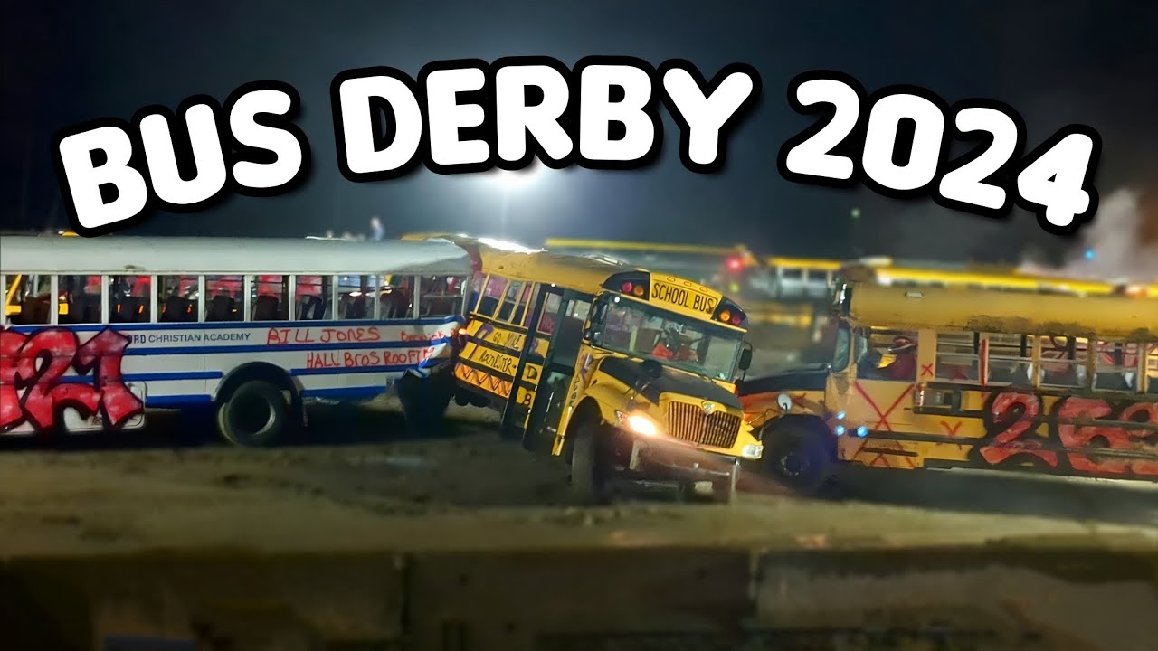 Granite State Fair SCHOOL BUS DEMOLITION DERBY 2024, September 21 | ROCHESTER FAIR