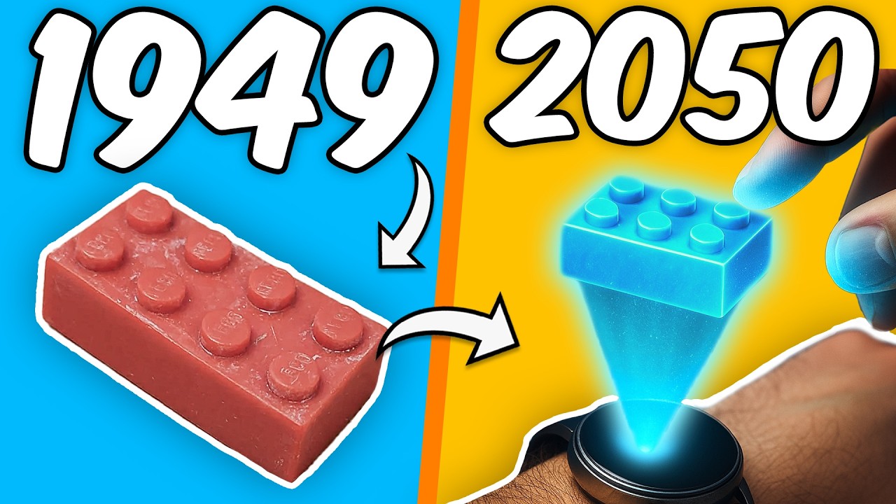 The Evolution of the LEGO Brick!
