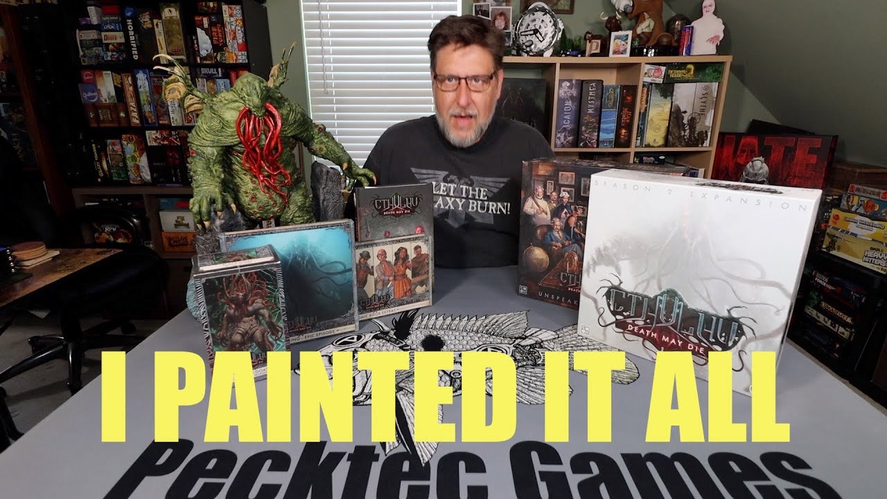 Cthulhu Death May Die All Expansions: Painted Review