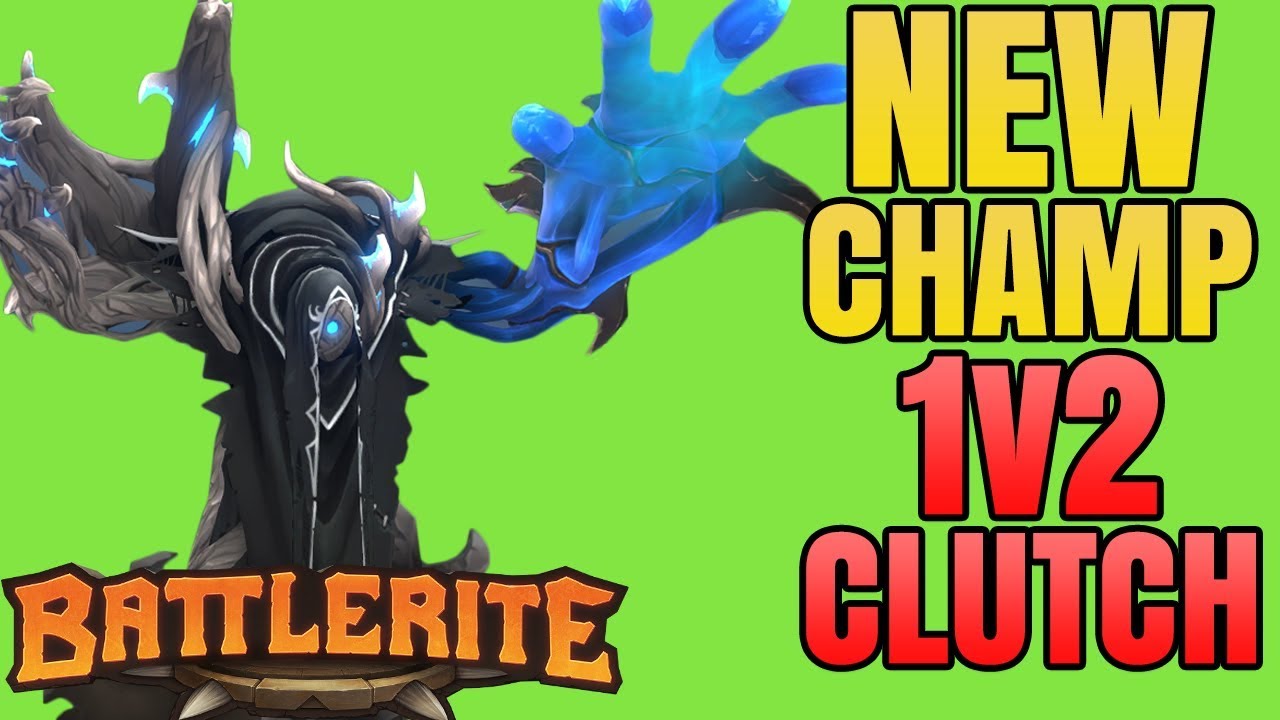 NEW CHAMPION - 1v2 Clutch - Battlerite Gameplay