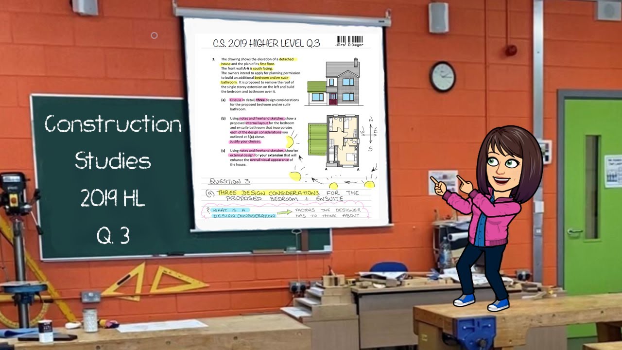 Construction Studies 2019 Higher Level Q 3 Solution Design