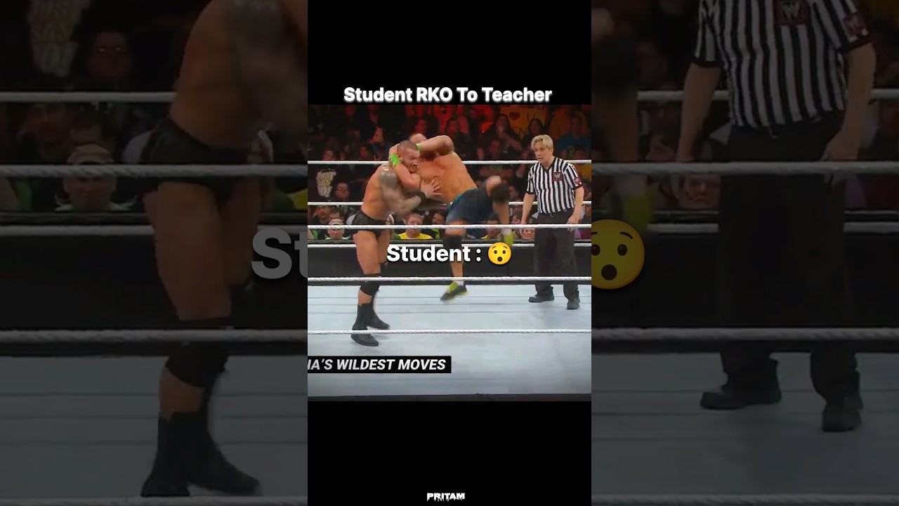 John Cena 'RKO'💥👿|| On Teacher 😱💀: 