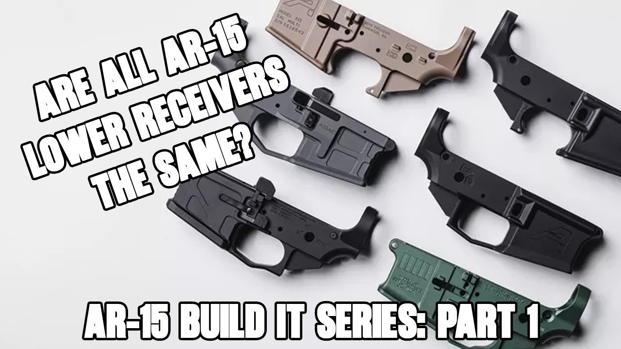 BUILD-IT-SERIES: Part 1 - The stripped lower.