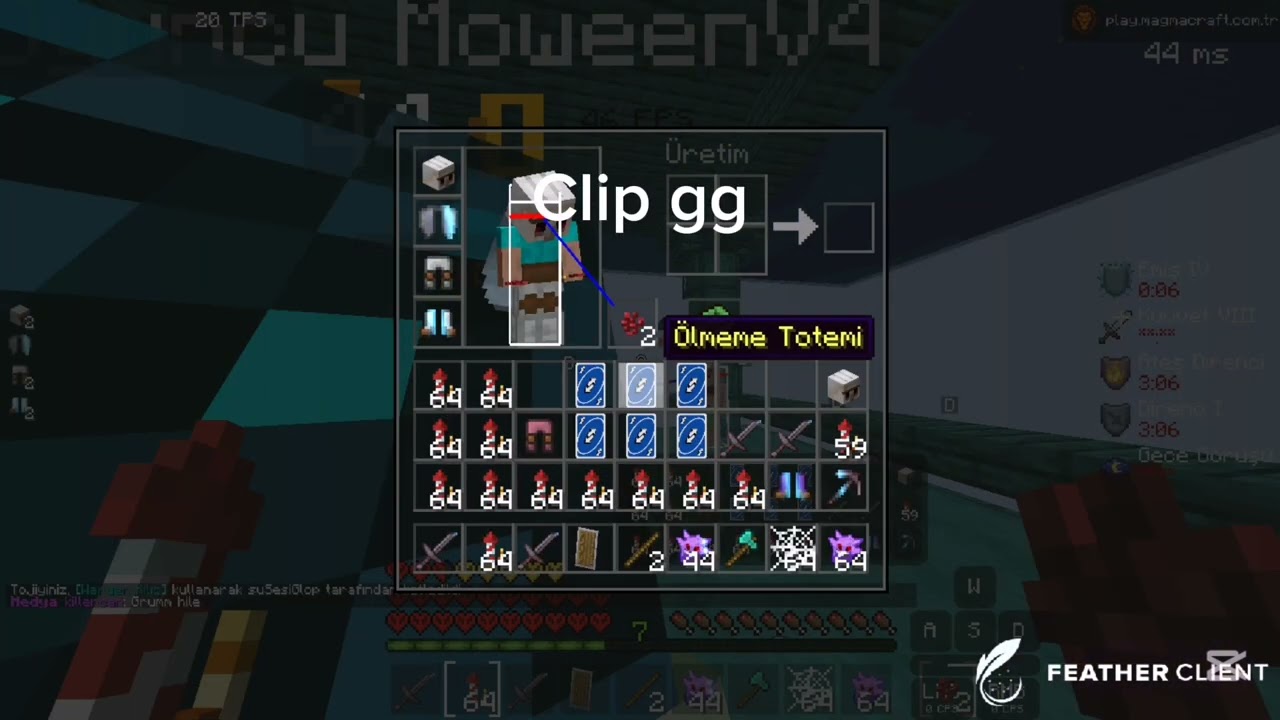 MagmaCraft KİLL Montage 🎵🎵 #1 @Yasink908 (uWexey için) :D