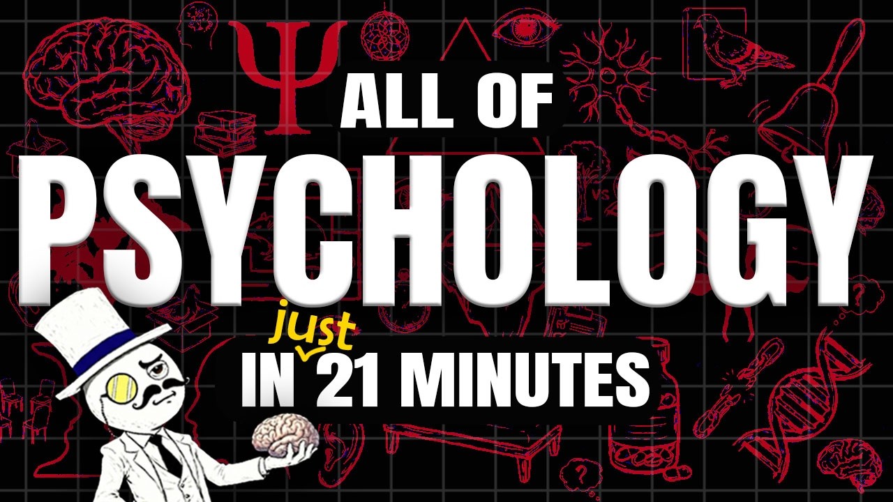 All of Psychology in 21 Minutes [FAST]