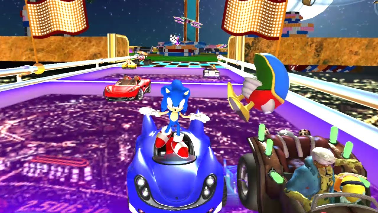 SONIC Bingo Party 9 Laps Expert (Request) Sonic & Sega All-Stars Racing