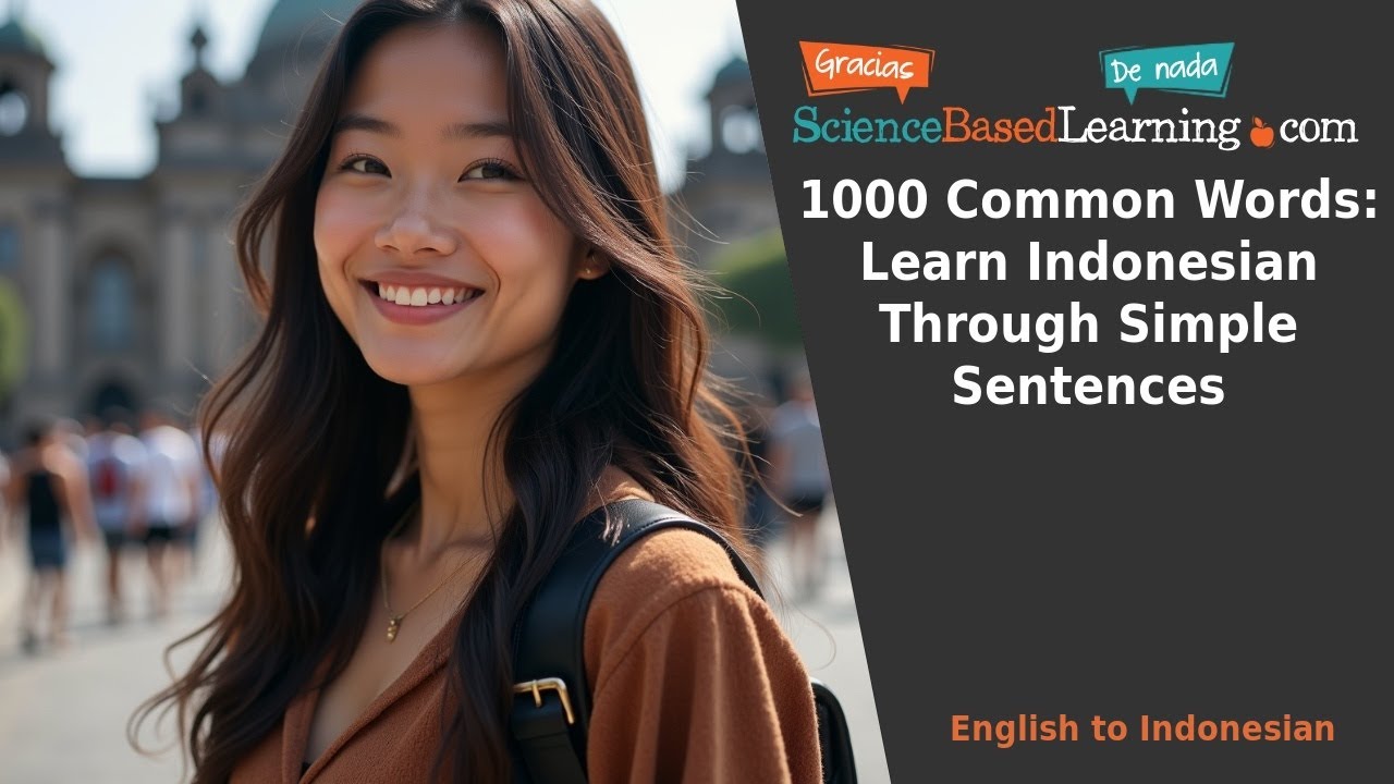 1000 Common Words: Learn Indonesian Through Simple Sentences
