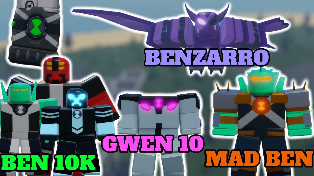 ALL BEN 10: INFINITY ALIEN CANON CHARACTER SKINS