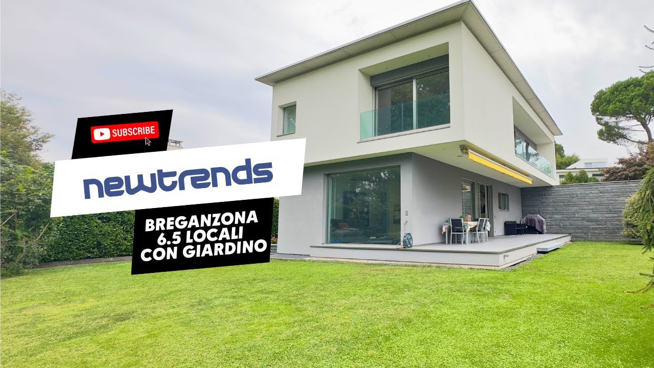 Breganzona – Villa di 6.5 locali con giardino privato e totale privacy Comfort, e Natura a Lugano.