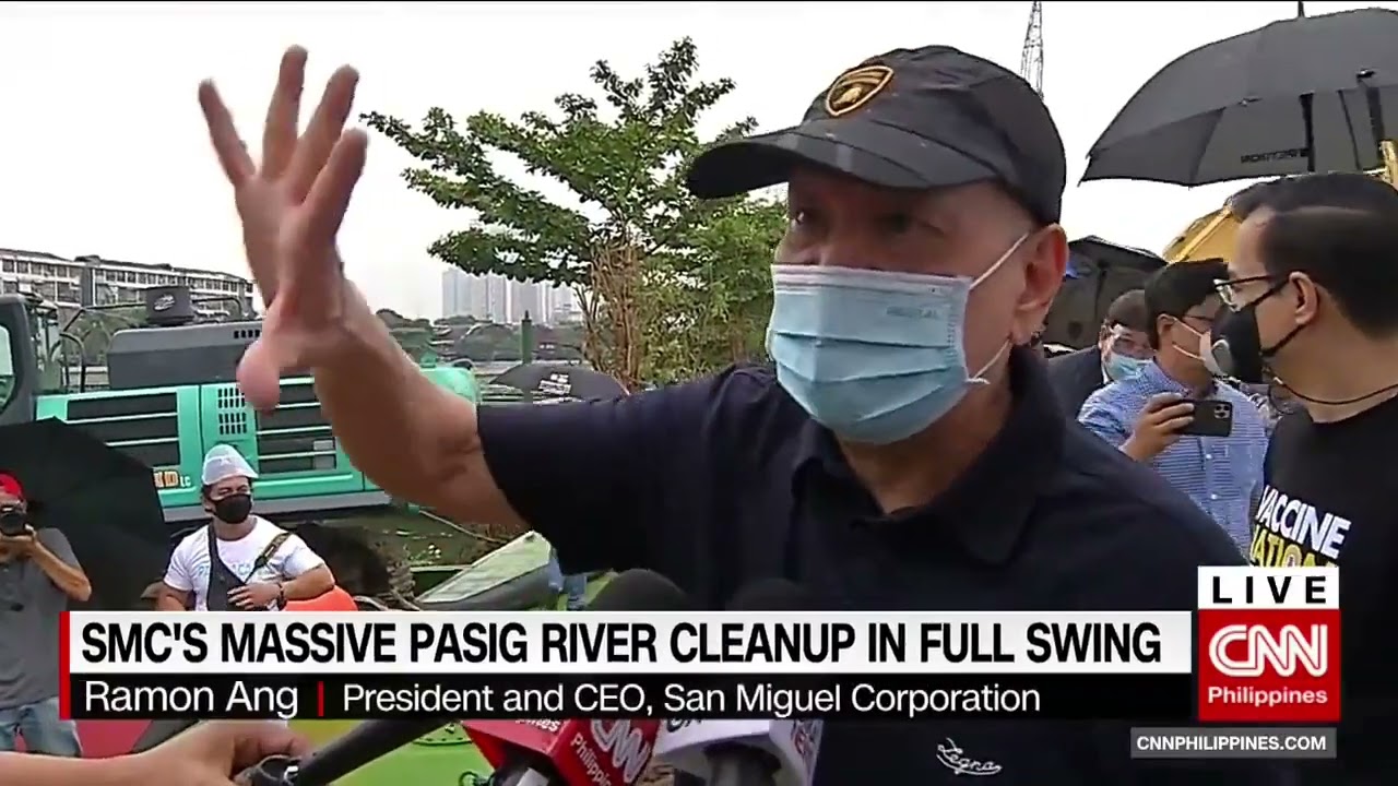 ITD PUMPS  SMC's massive Pasig river cleanup in full swing with Italdraghe sumbersible dredging pump