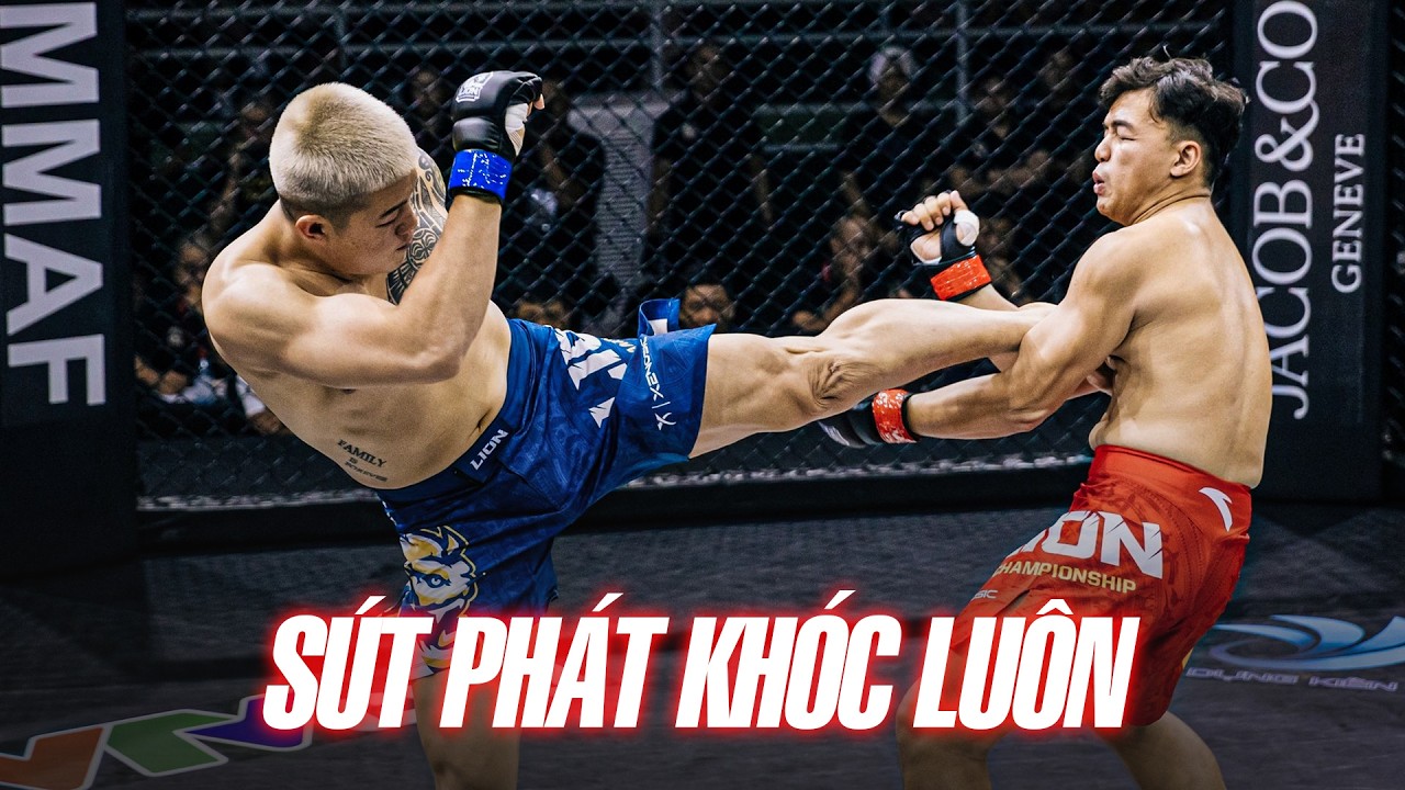 Cú SÚT MẠNH NHẤT LỊCH SỬ MMA VIỆT - Lý Văn Huỳnh khiến đối thủ khóc ngay trên sàn