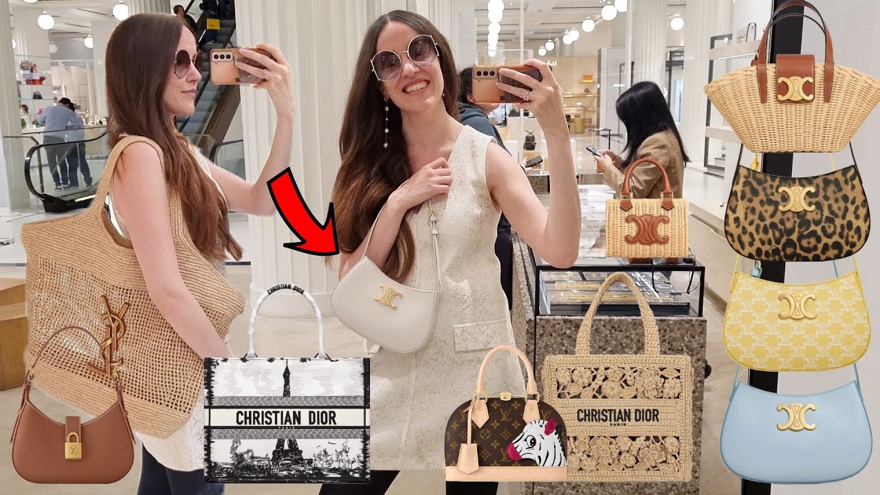 HOTTEST NEW BAGS 🔥 LONDON Luxury Shopping | CHANEL, CELINE, DIOR, LV, YSL, FENDI & FERRAGAMO 🔥