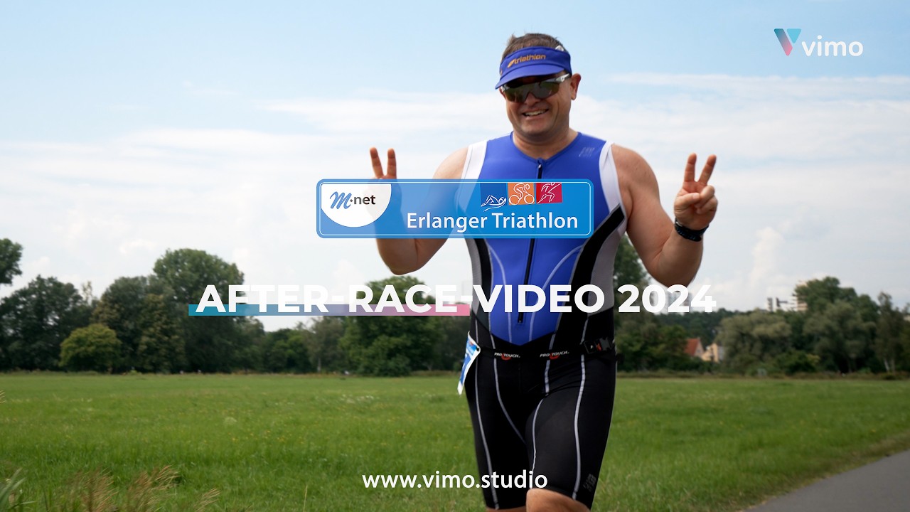 M-Net Erlanger Triathlon After-Race-Video 2024 powered by vimo