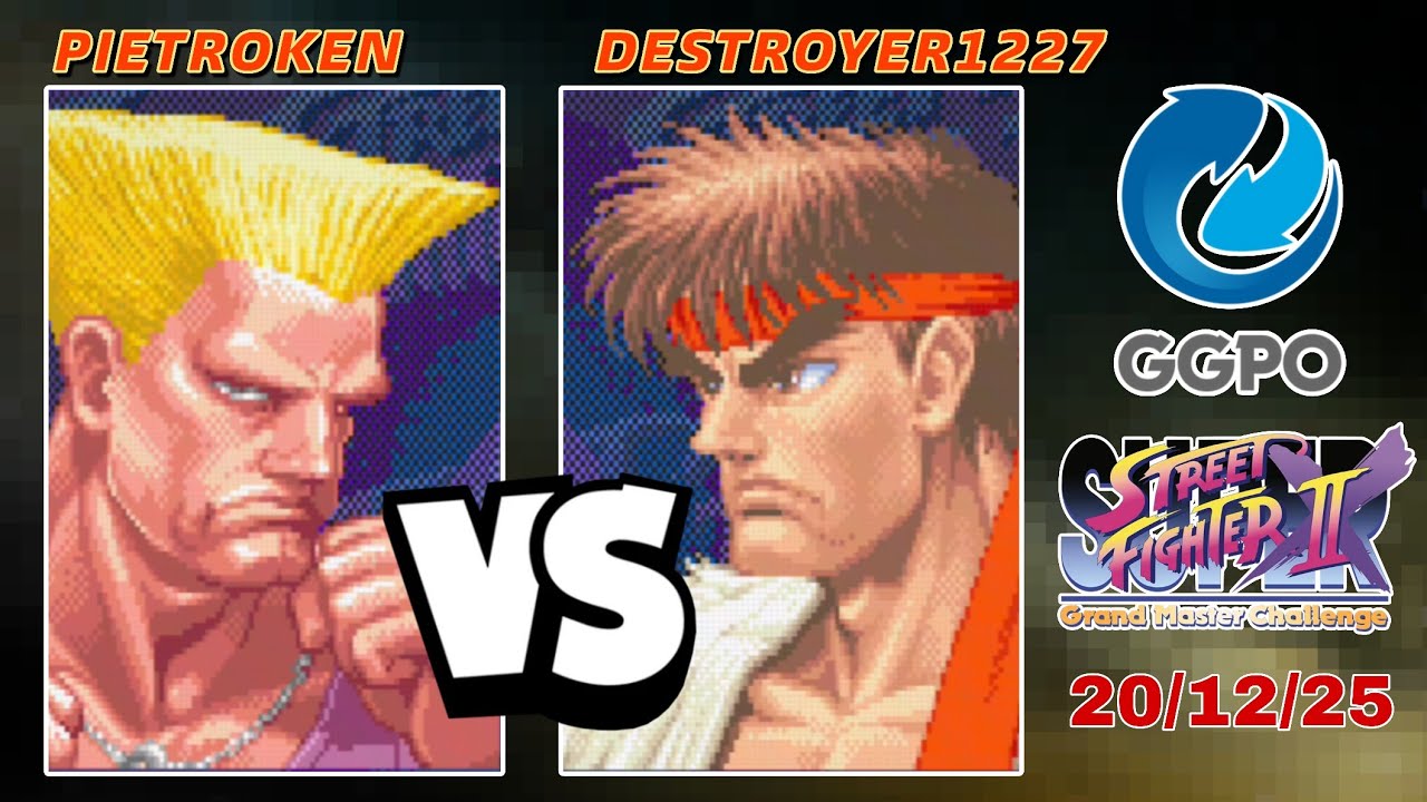 Super Street Fighter II Turbo: PietroKen vs. Destroyer1227 | Tournament Match