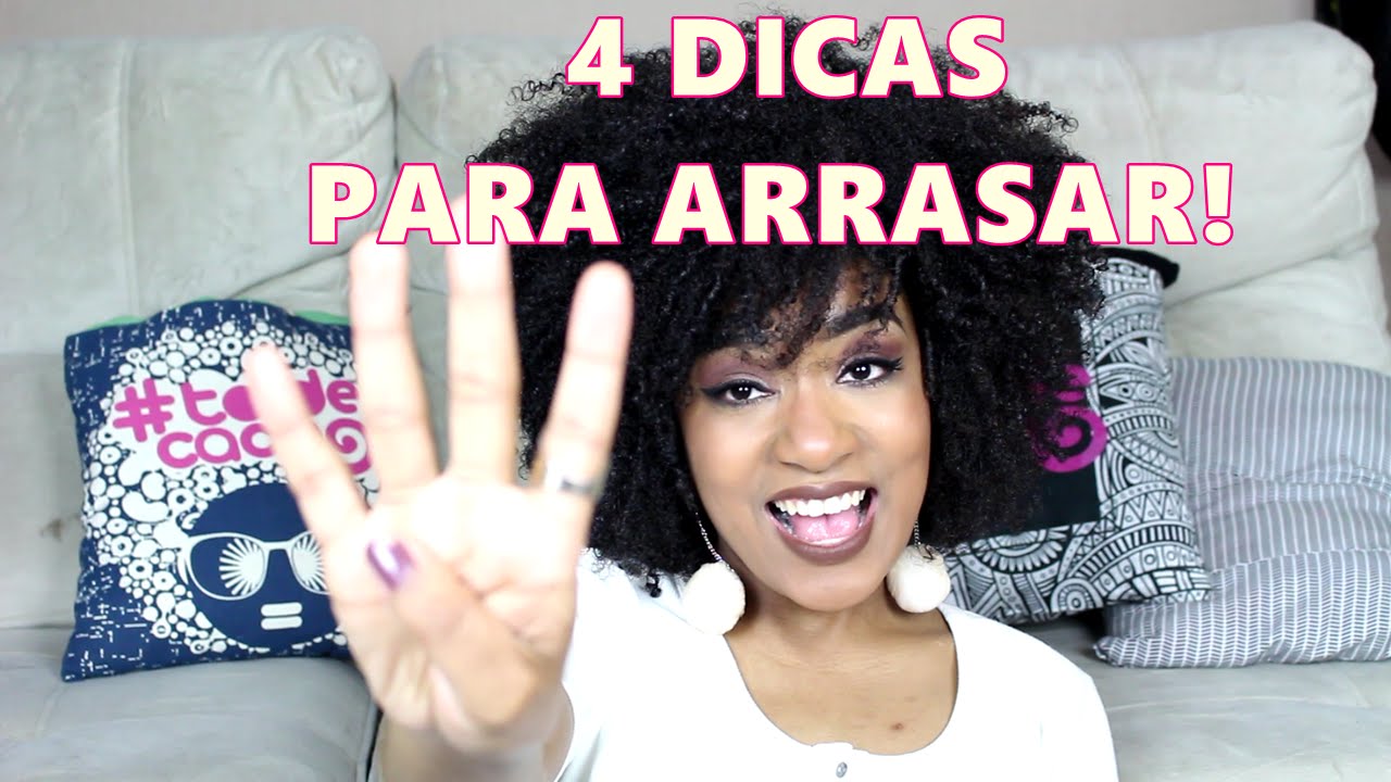 4 Dicas para o cabelo tipo 4| SARAH OLIVEIRA