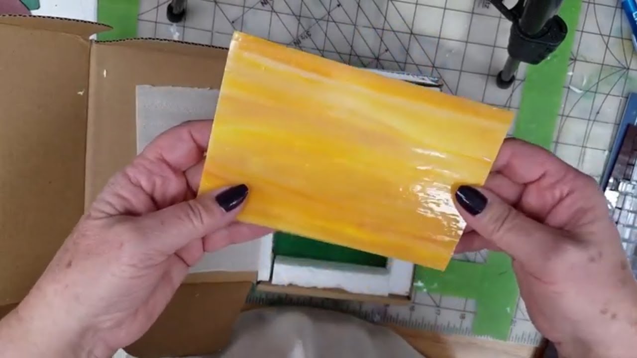 Box Opening Stained Glass