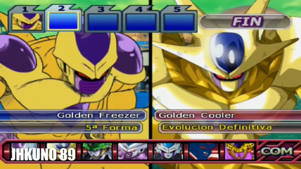 GOLDEN FREEZER 5 FORMA TEAM vs GOLDEN COOLER 5 FORMA TEAM | DRAGON BALL Z BUDOKAI TENKAICHI 3