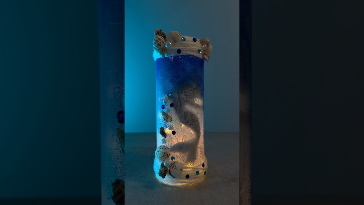#diy cute lamp decor