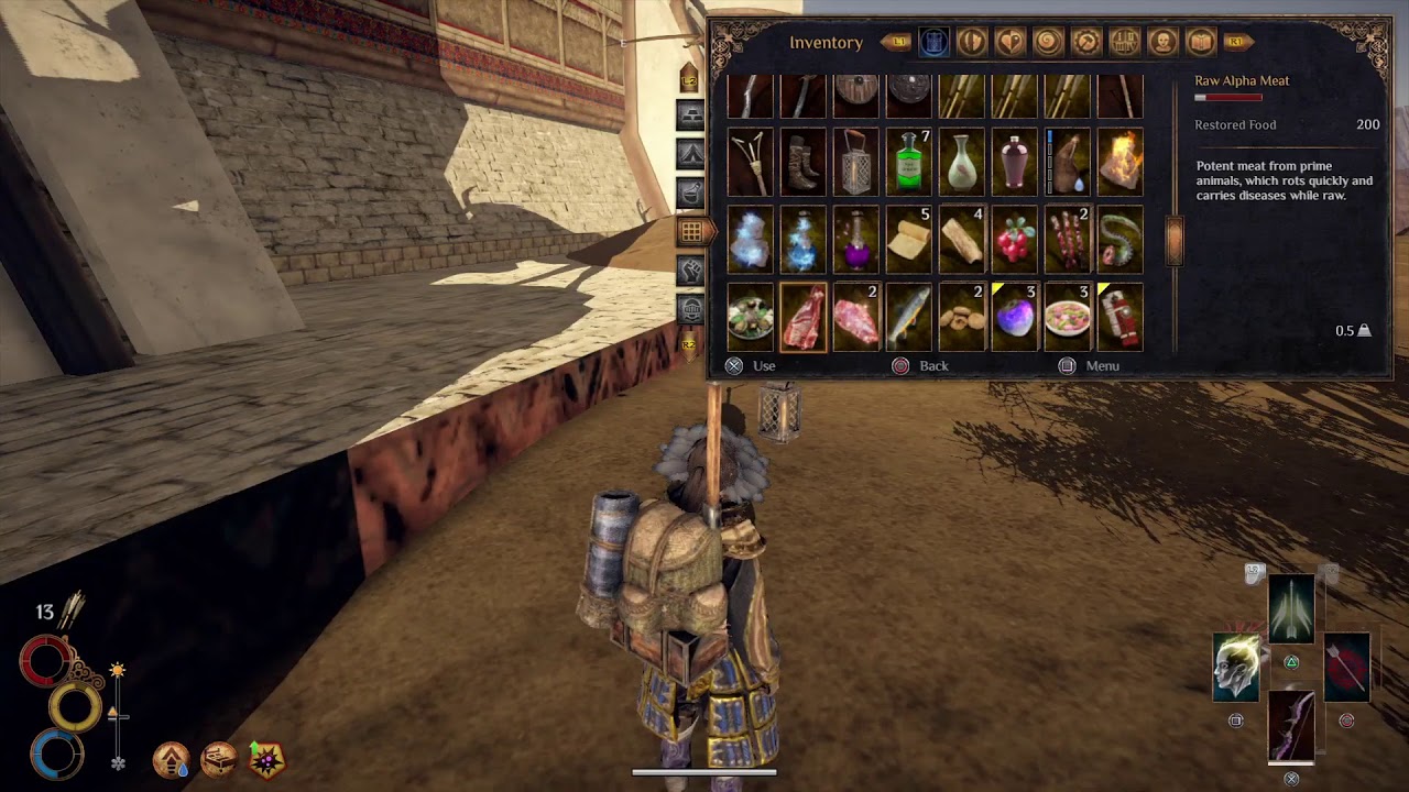 Outward Horror Bow PS4