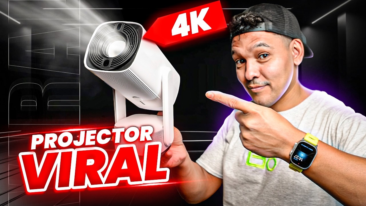 ”¡El Proyector 4K Portátil que Lo Tiene TODO! 🔥🎥 Descubre el Salange K2 de AliExpress 🚀✨”
