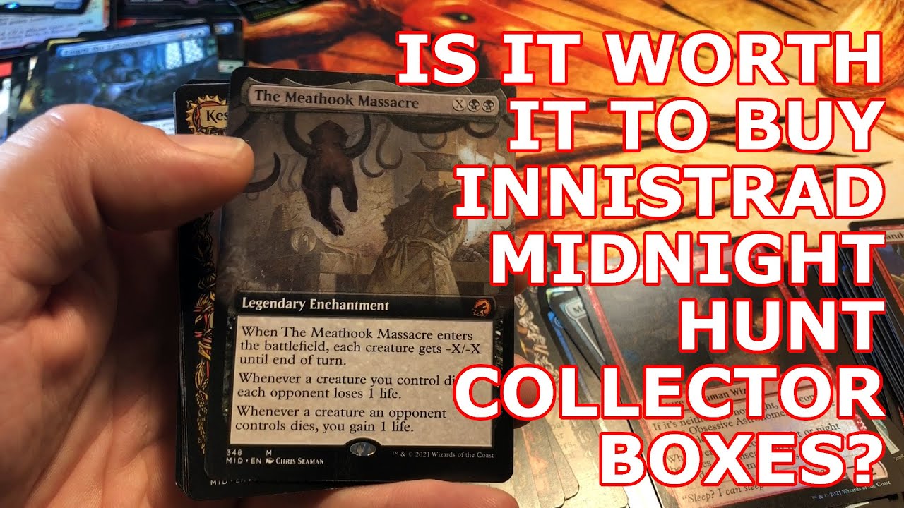 Is Innistrad Midnight Hunt Collector Booster Box Worth Opening? MTG Value